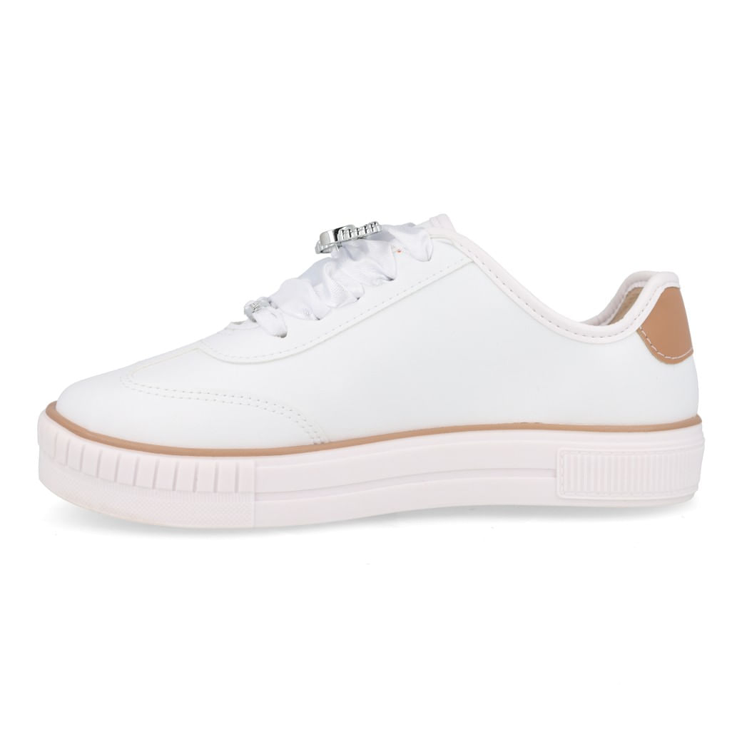 Molekinha Tenis 2565-117-9569-53930 Branco-Nude Sint_4__